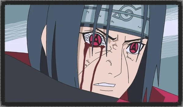 Broderie Itachi crying