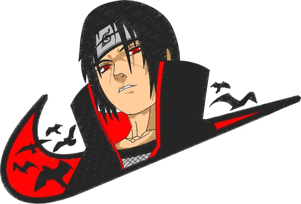 Broderie Naruto Itachi V2 Nike