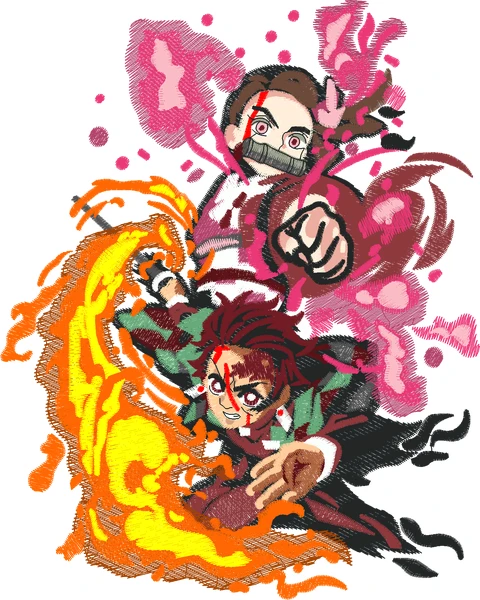 Broderie Demon Slayer (1)