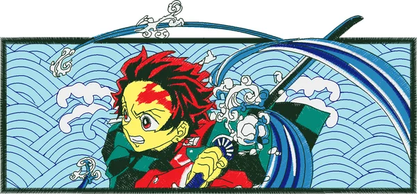 Broderie Kimetsu-no-yaiba