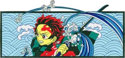Broderie Kimetsu-no-yaiba