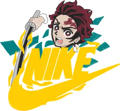 Broderie Tanjiro x Nike