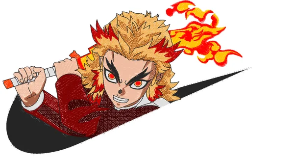 Broderie Rengoku x nike