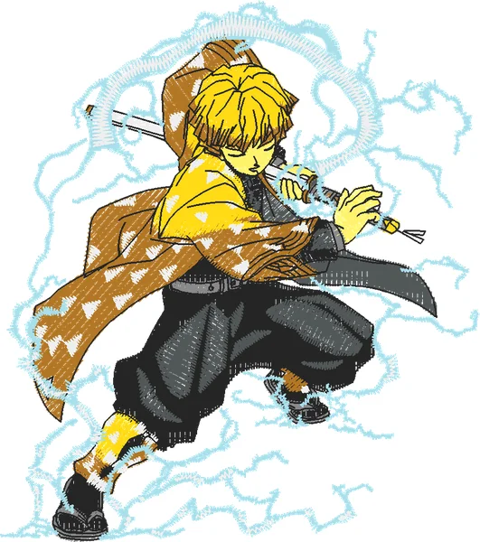 Broderie Zenitsu light