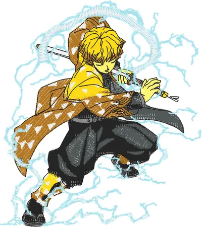 Broderie Zenitsu light