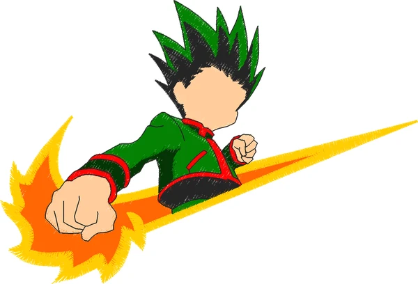 Broderie Hunter x Hunter Gon Freecss Nike