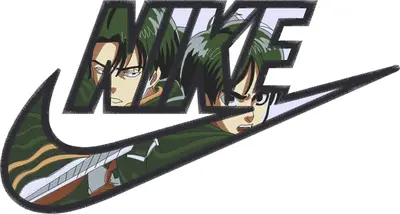 Broderie attack on tittan x nike