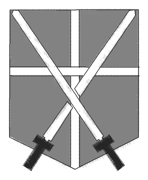 Broderie escudo