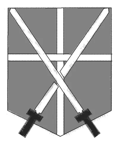 Broderie escudo