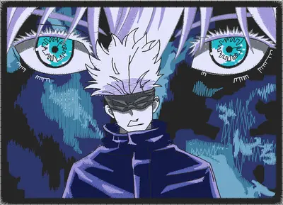 Broderie jujutsu kaisen v5