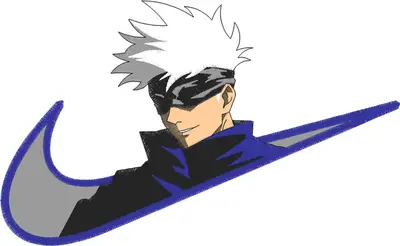 Broderie Jujutsu Kaisen Satoru Gojo V2 Nike