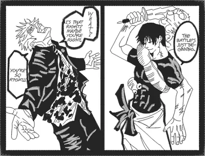 Broderie gojo x toji manga