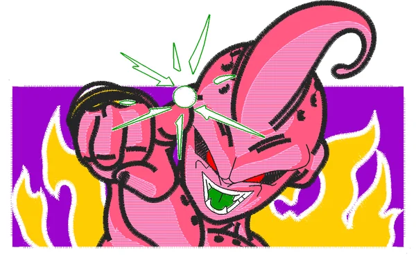 Broderie Majin-Buu-final-2 5x3.1in
