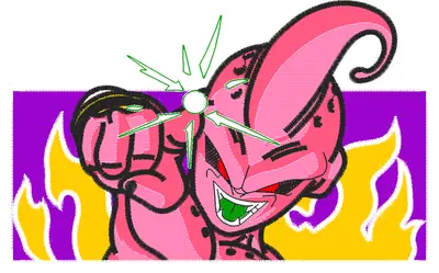 Broderie Majin-Buu-final-2 5x3.1in