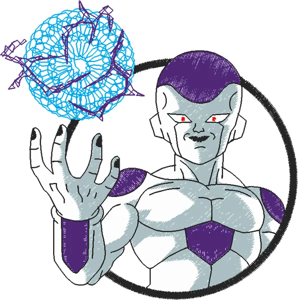 Broderie frieza kameha embroidery