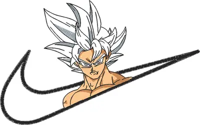 Broderie Nike Goku Ultra Instinct