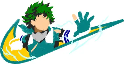 Broderie Nike x Deku