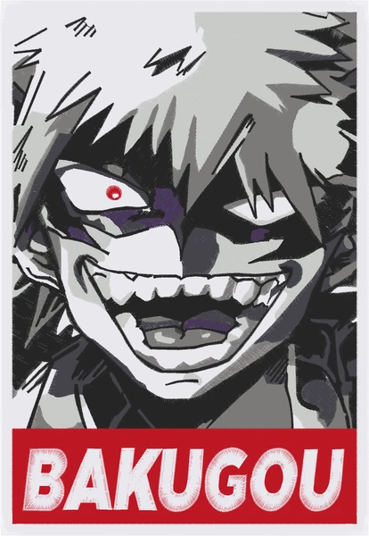 Broderie bakugou