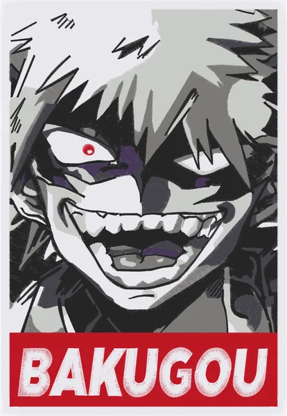 Broderie bakugou