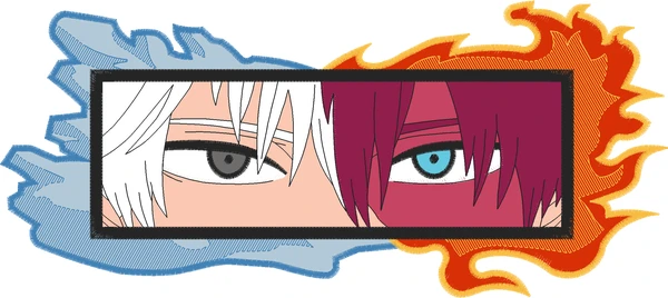 Broderie TODOROKI EYES EMB FILES