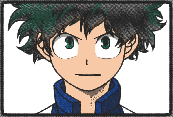 Broderie Izuku Midoriya
