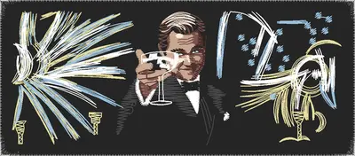 Broderie (PED 34) LEONARDO DICAPRIO
