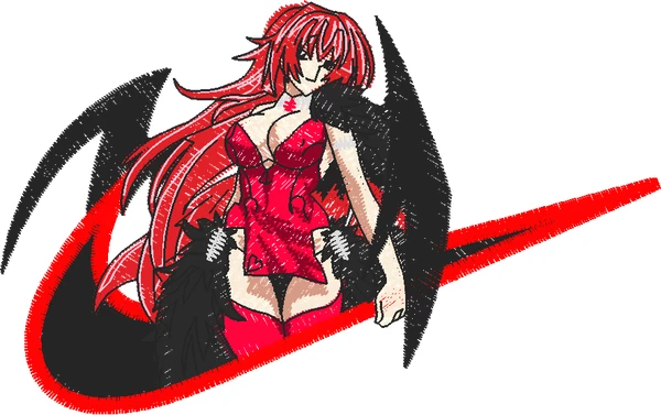 Broderie DEM GIRL