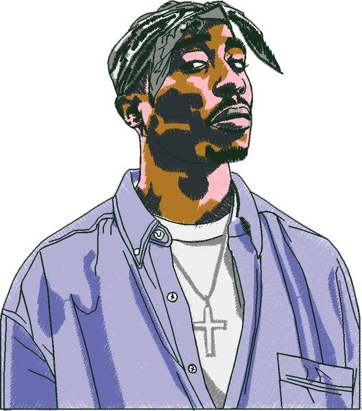 Broderie pac shakur
