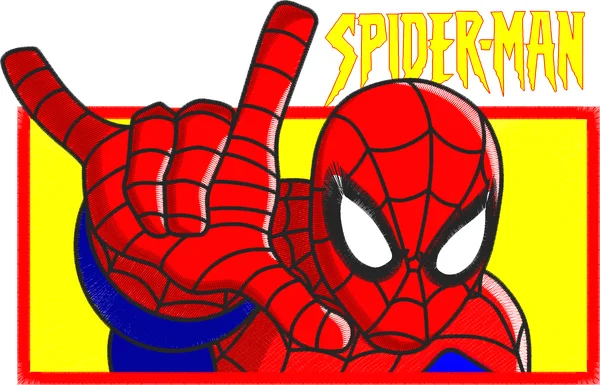 Broderie SPIDER AND TEXXT