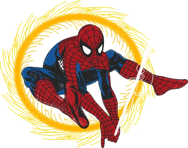 Broderie SPIDER CIRCLE