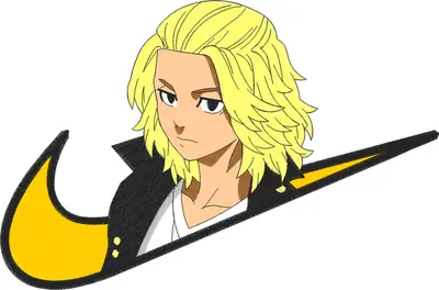 Broderie Swoosh x Mikey (Manjirou Sano)