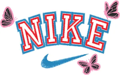 Broderie butter nike