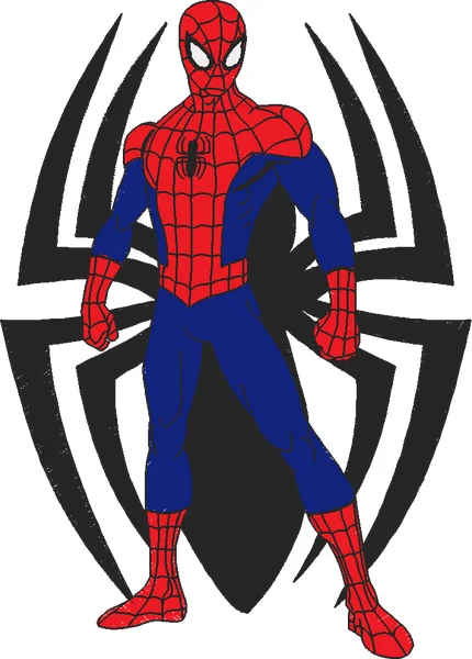 Broderie spiderman