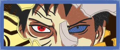 Broderie AFED 6 Obito Eyes