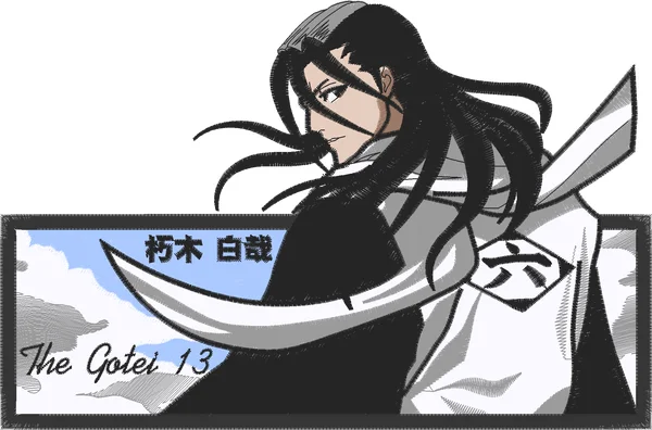 Broderie Byakuya_Kuchiki