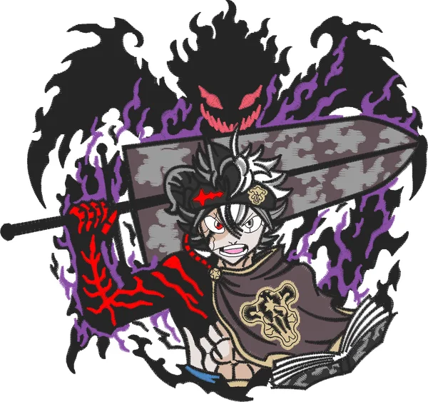 Broderie DEMON ASTA