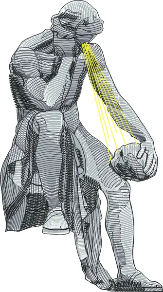 Broderie Democritus Made by Kenblkwrk