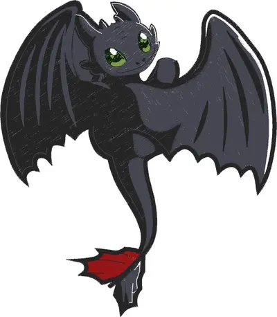 Broderie Furies -entrenar a un dragon