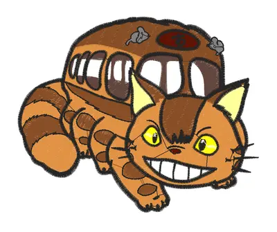 Broderie GATO GHIBLI