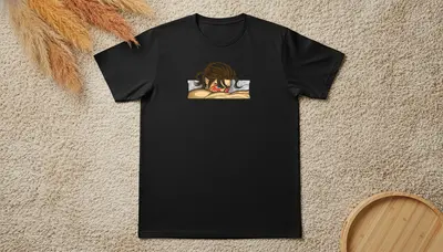 Tricou Barbati Eren Yeager Furia Titanului - 1
