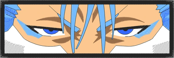 Broderie Grimmjow Eyes