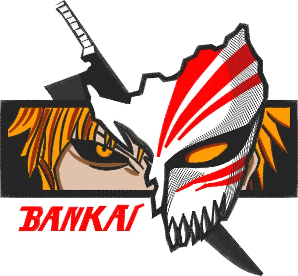 Broderie ICHIGO KUROSAKI