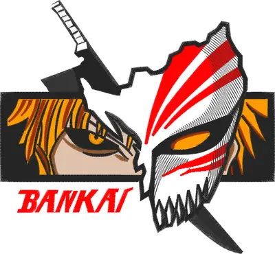 Broderie ICHIGO KUROSAKI