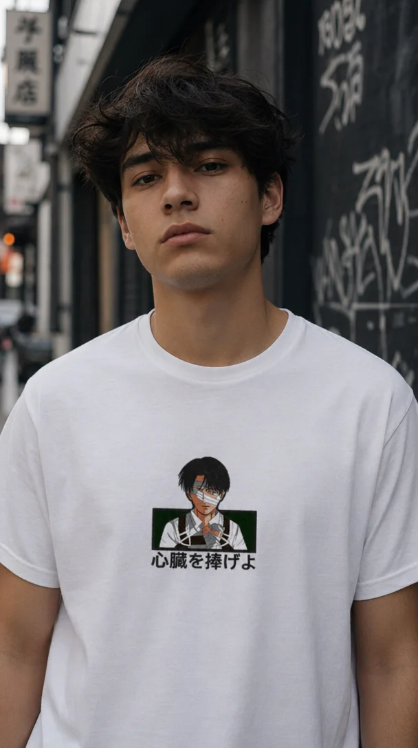 Tricou Levi Ackerman Dedică-ți Inima
