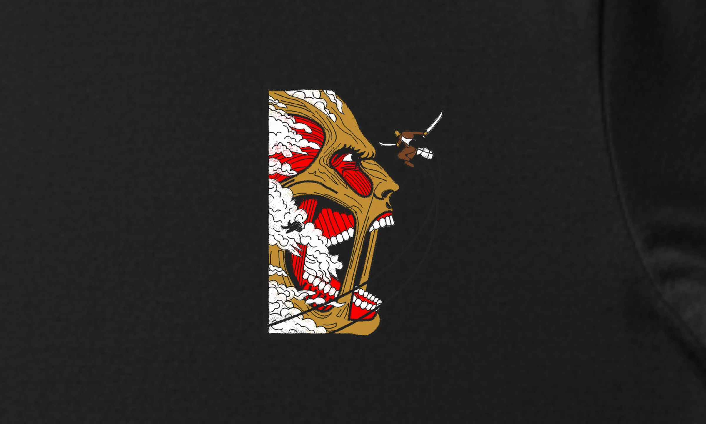 Tricou Attack on Titan Atac Titan Colosal