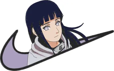 Broderie Naruto Hinata Nike