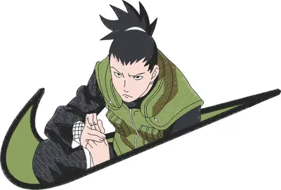 Broderie Naruto Shikamarui x nike