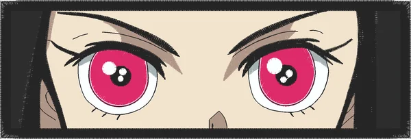 Broderie Nezuko Eyes