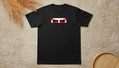 Tricou Colossal Titan Eyes - 1