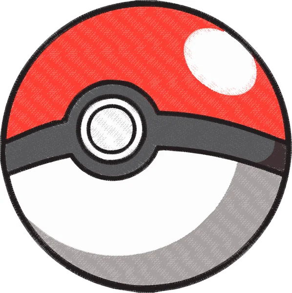 Broderie Pokeball